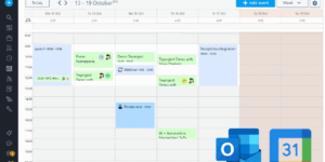 A new release in Twprojeect introduces the integration with external calendars and with AI